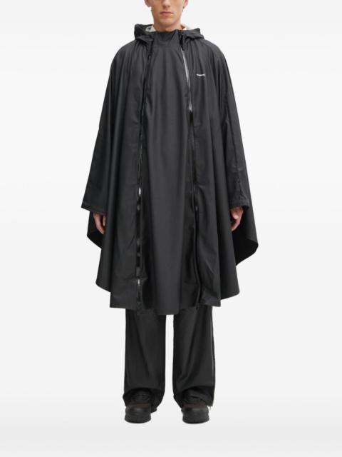 RAINS x Umbro zip-up hooded cape