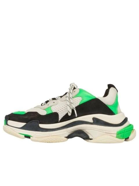 BALENCIAGA Balenciaga Triple S Sneaker 'White Green Fluo' 536737W09O69063