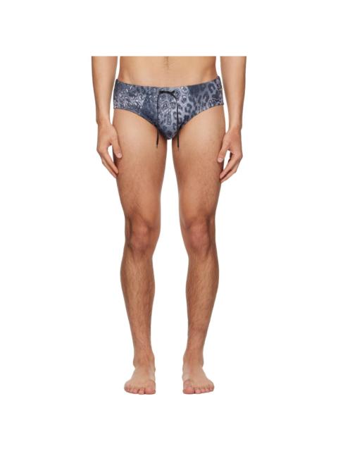 Diesel Gray Alfie-Utlt Swim Briefs