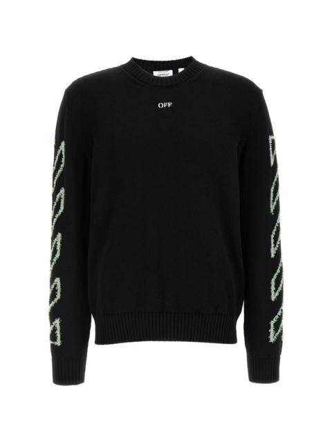 3D Diag Outline sweater