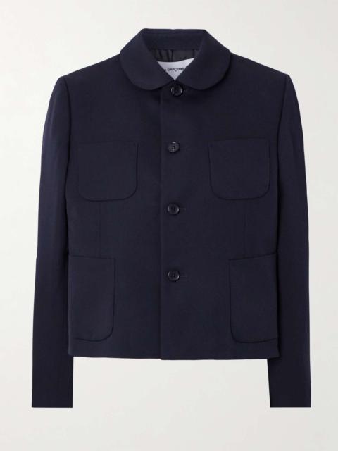 Comme des Garçons GIRL Wool-twill jacket Navy