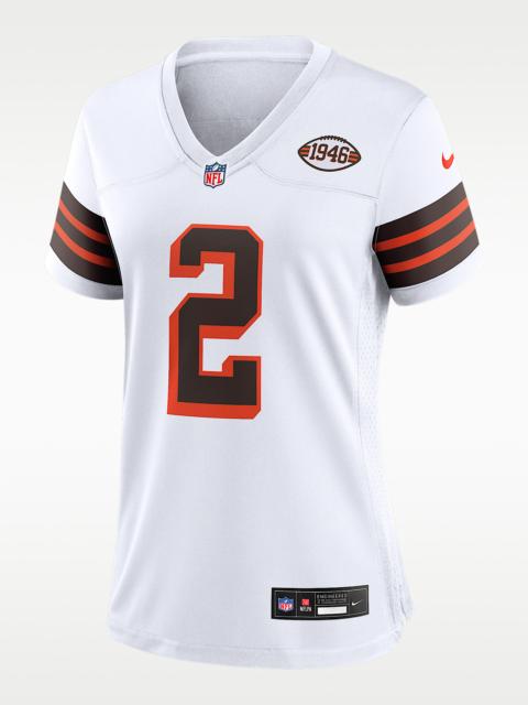Nike Shedeur Sanders Cleveland Browns Women's Nike NFL Game Jersey