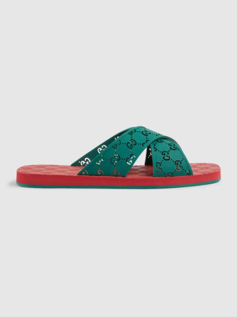 GUCCI Men's GG slide sandal