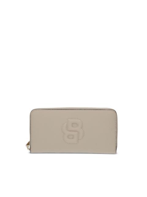 BOSS logo-embossed wallet