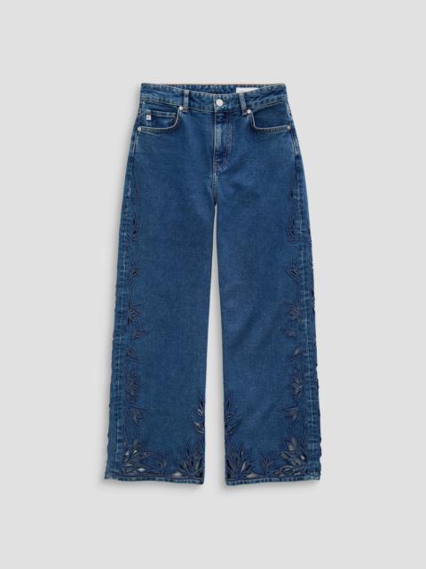 AG Jeans Saige Wide Leg Crop Jean