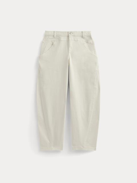 EVERLANE DOUBLE-STITCH BARREL PANT