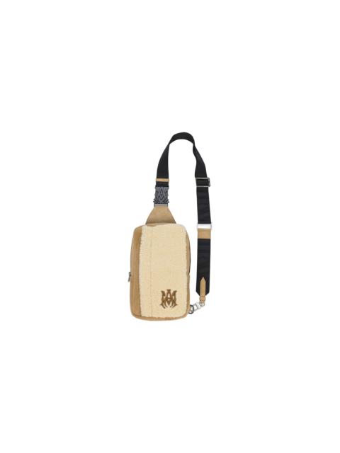 AMIRI Shearling Sling Bag "Natural" PS23MAB027 101