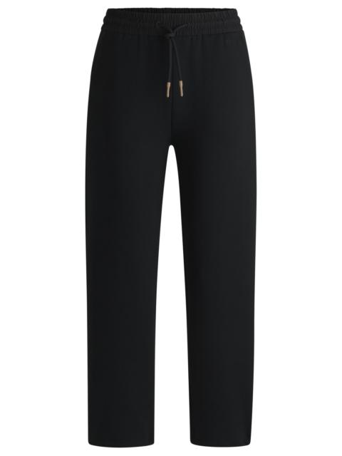 BOSS TRACKSUIT BOTTOMS WITH ADJUSTABLE HEMS