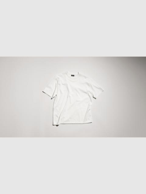 GUCCI Cotton silk jersey T-shirt with embroidery