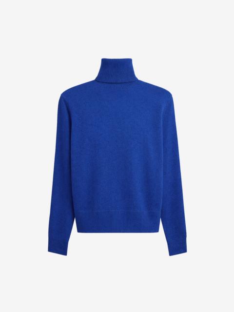 The Frankie Shop Gala Padded Knit Turtleneck - Blue