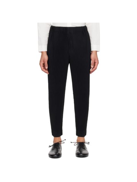 ISSEY MIYAKE Black Monthly Color February Trousers