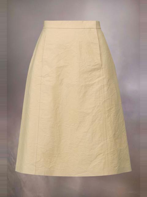 Utility cotton skirt