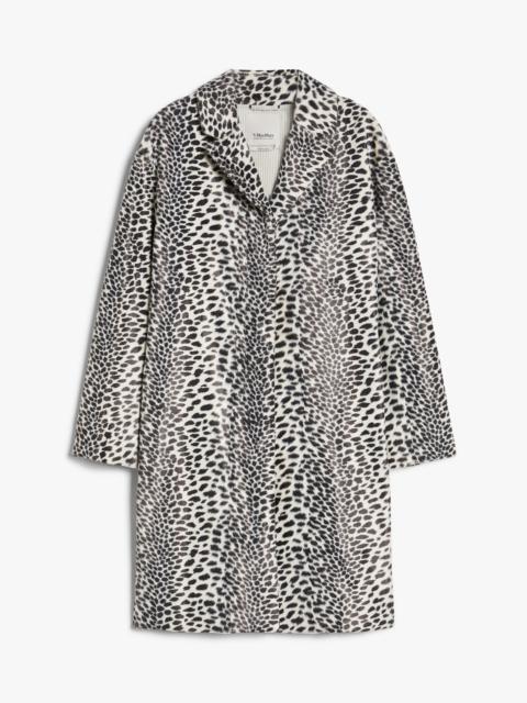 'S Max Mara DANIA Patterned cotton coat