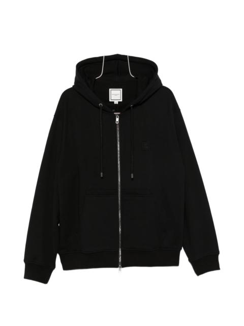 Wooyoungmi Wooyoungmi Logo-patch Zip-up Hoodie