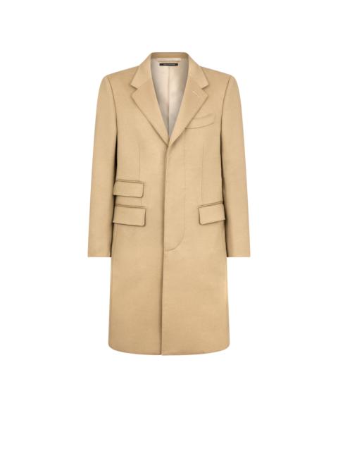 WOOL CASHMERE LIGHT TAILORED COAT