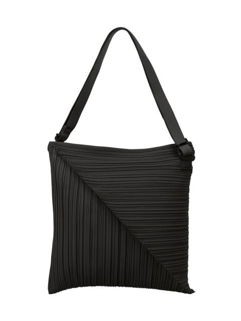 Pleats Please Issey Miyake - Pleats Small Technical-pleated Tote Bag - Womens - Black