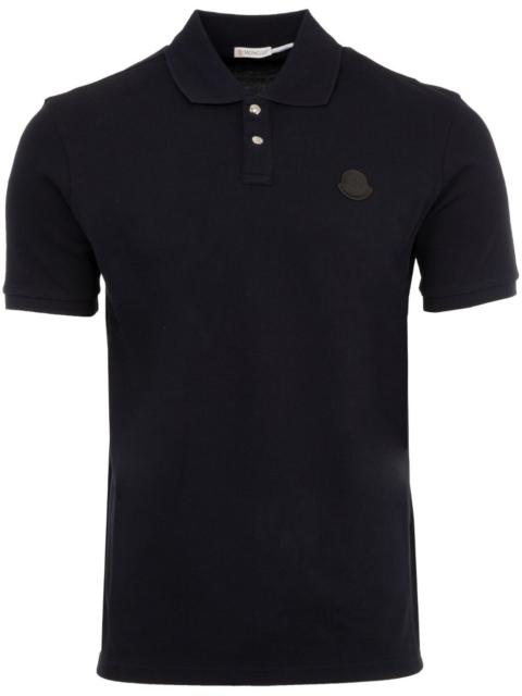Moncler logo-appliqué polo shirt