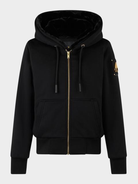 MOOSE KNUCKLES Madison Reversible Bunny Hoodie Jacket