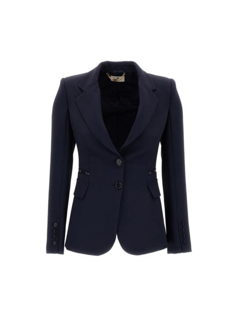 ELISABETTA FRANCHI Single-breasted blazer jacket