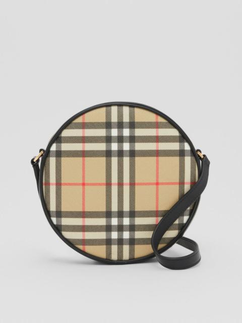Vintage Check and Leather Louise Bag