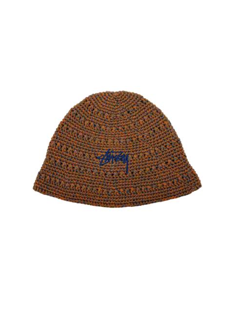Stüssy Stüssy Hemp Stock Knit Bucket Hat Multi Brown