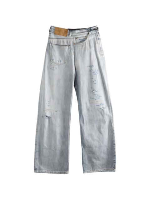 MM6 Maison Margiela distressed jeans
