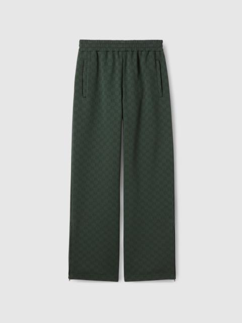 GUCCI GG technical jersey leisure pants