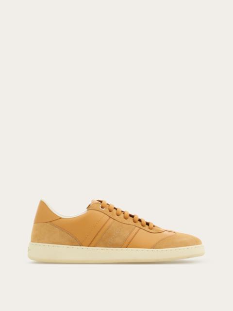 FERRAGAMO Low top sneaker with signature