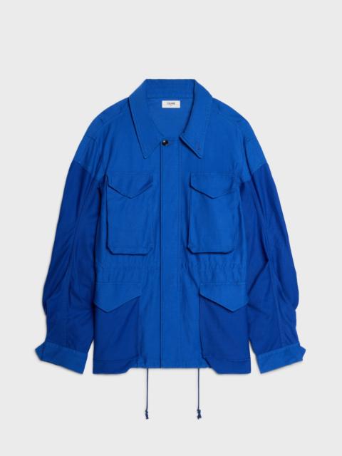 CELINE parka IN cotton satin