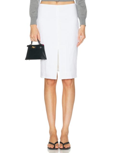 BRANDON MAXWELL Fenn Pencil Skirt