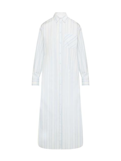 See by Chloé LONG BOYFRIEND SHIRT DRESS