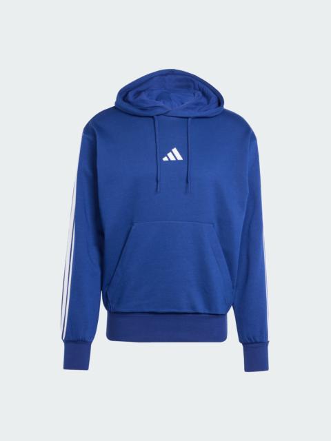 adidas Essentials 3-Stripes Fleece Hoodie