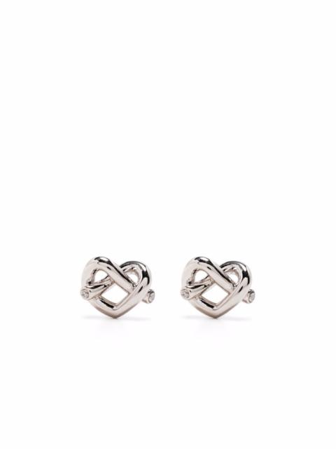 kate spade Loves Me knot stud earrings