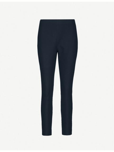 WHISTLES Super Stretch skinny-leg high-rise stretch-cotton trousers
