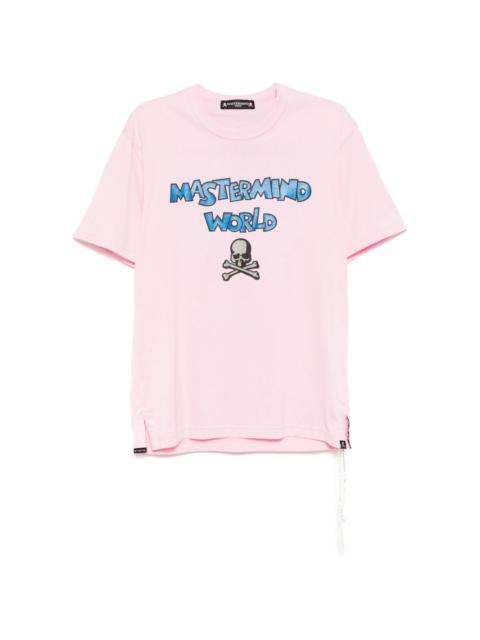MASTERMIND WORLD Glitter Skull cotton T-shirt | REVERSIBLE MASTERMIND WORLD Glitter Skull cotton T-shirt | REVERSIBLE