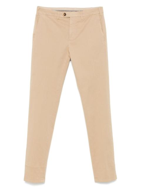 Canali gabardine trousers