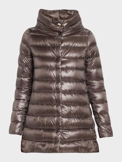Herno Amelia Ultra-Light A-Line Down Jacket