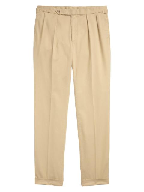 Polo Ralph Lauren Men's Pleated Garment-Dyed Trousers - Tan