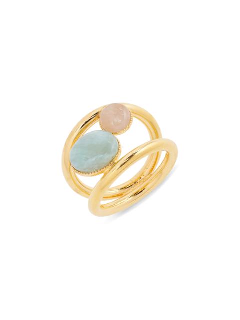 Louise Double Stone Ring