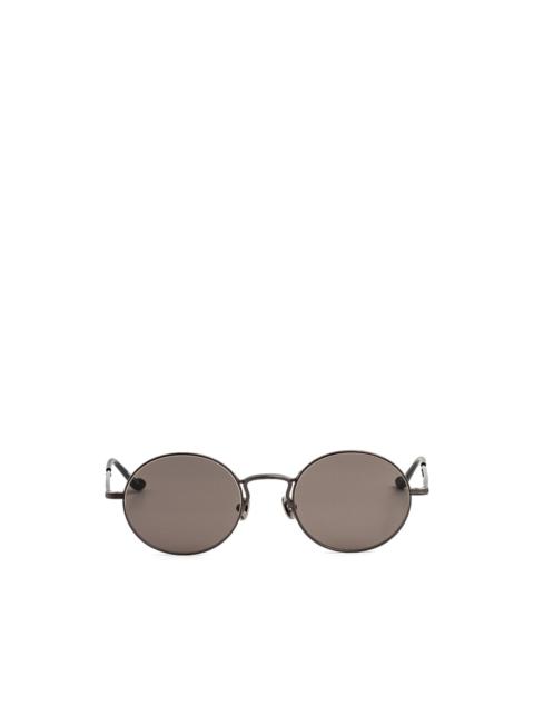 MATSUDA round-frame side-shield sunglasses