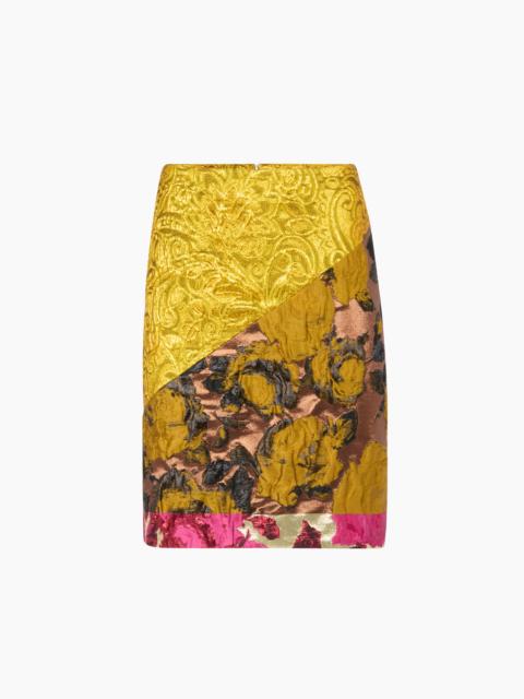NINA RICCI Jacquard Midi Skirt