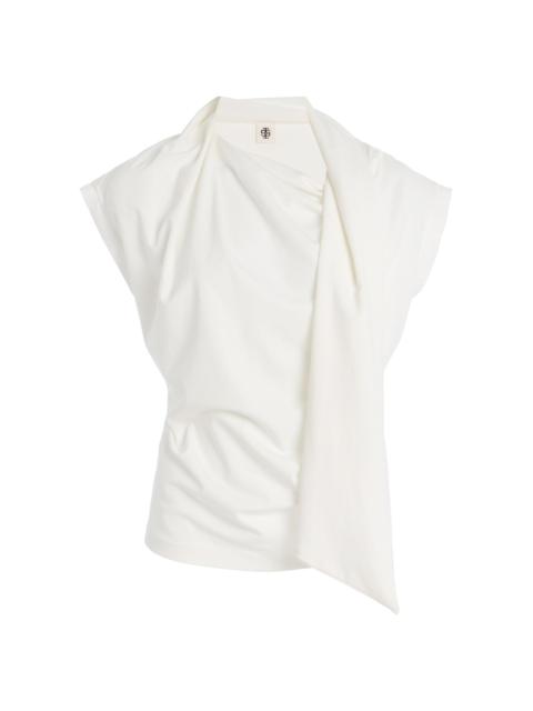 The Garment Scarf Jersey T-Shirt ivory