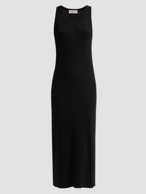 LISA YANG Women's Lexie Cotton-Cashmere Tank Midi Dress - Black