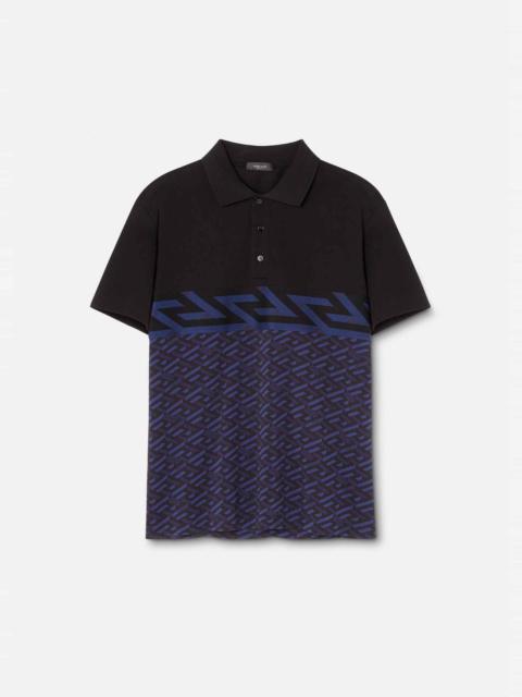 VERSACE La Greca Polo Shirt