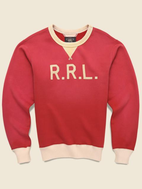 RRL by Ralph Lauren Logo Sweatshirt - Red