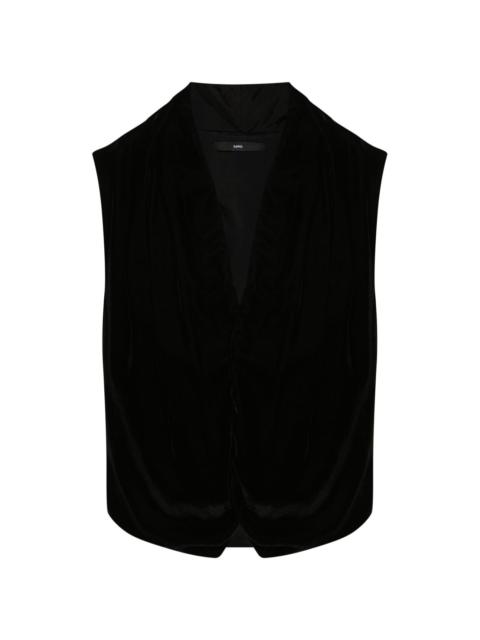 SAPIO velvet waistcoat