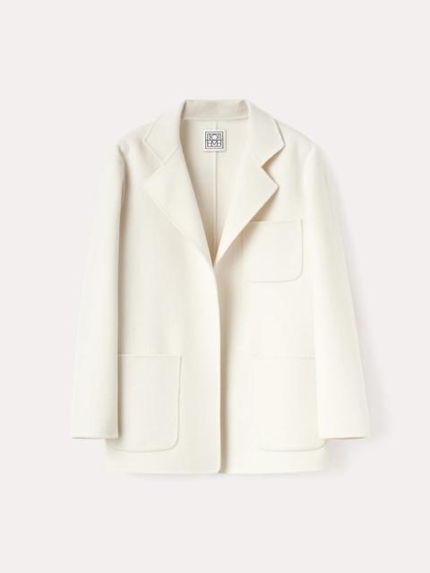 Totême Patch pocket doublé jacket vanilla
