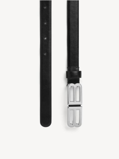 BALENCIAGA Men's Bolero Bb Belt in Black