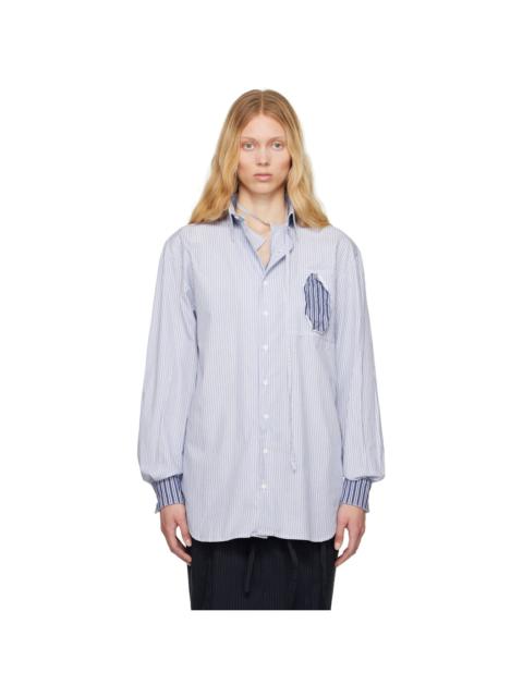 OTTOLINGER Blue Oversized Shirt