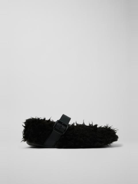 CAMPERLAB Black recycled PET Mary Janes